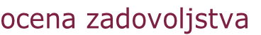 ocena zadovoljstva